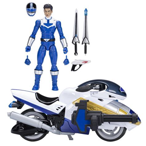 Power Rangers Lightning Collection Time Force Blue Ranger And Vector