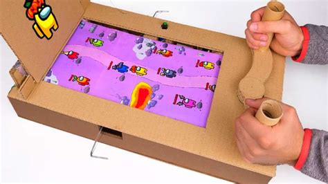 Diy How To Make Among Us Game From Cardboard