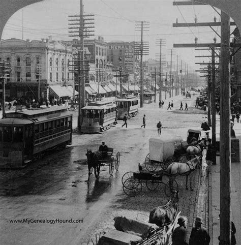 Salt Lake City Utah Looking Southeast Along Main Street 1904