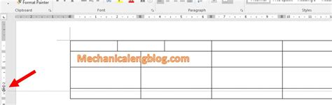 How To Create Table In Ms Word Part Mechanicaleng Blog