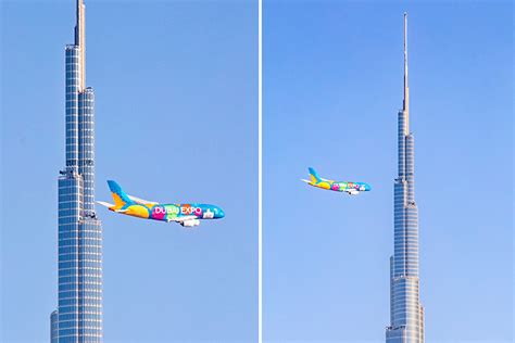Emirates A380 With Special Expo 2020 Livery Performs Low Flypasts Over