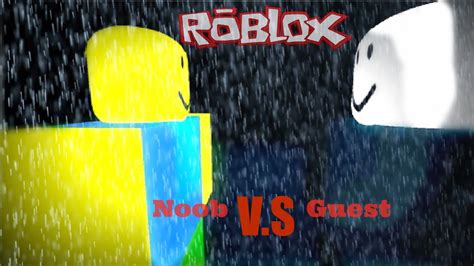 Noob Vs Guest 2 Roblox Stop Motion Dratho Youtube