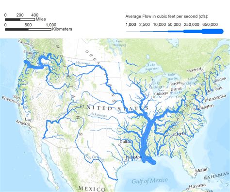 Americas Rivers A New Way Of Seeing The Nations Waters Scienceblogs