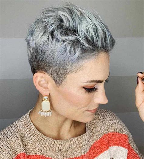 20 Grey Pixie Styles That Reflect Personality Pixie Cut Haircut