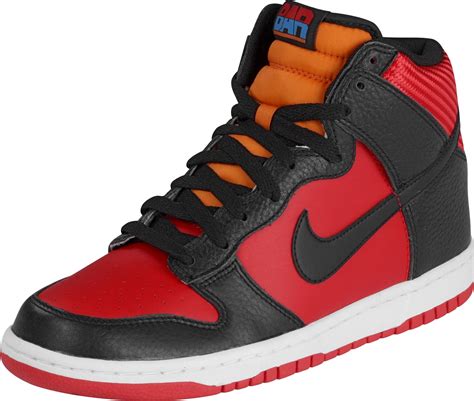 Nike Dunk High Shoes Redblack