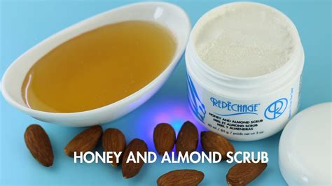 Honey And Almond Scrub Natural Facial Scrub Youtube