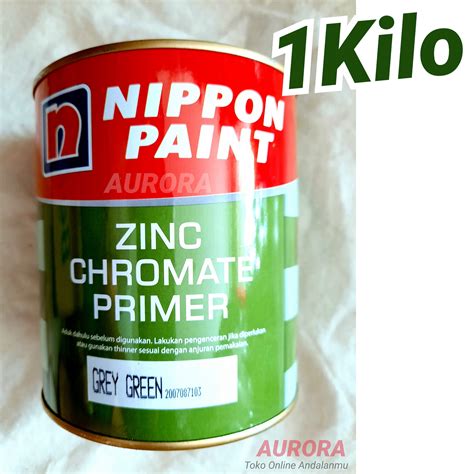 Zinc Chromate Primer Protective Nippon Paint Meni Besi 1kilo 1liter
