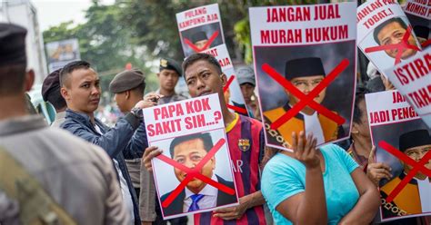 One Convicted One Cleared Signs Of Trouble In Indonesia Courts The New York Times