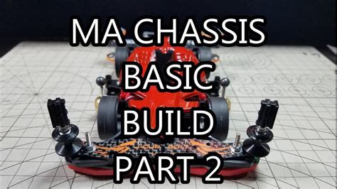 ミニ四駆 Tamiya Mini 4wd Build Ma Chassis Basic Build Part 2 Youtube