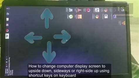 How Do I Fix A Sideways Or Upside Down Computer Screen All In One Photos
