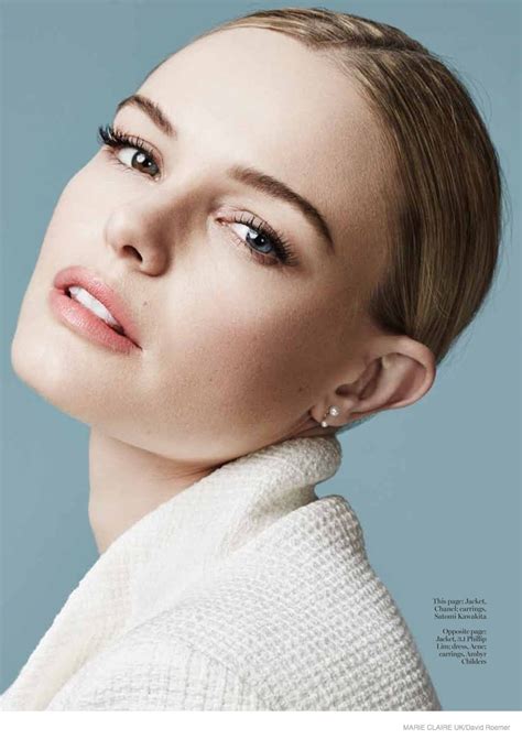 Kate Bosworth Takes On Minimal Style For Marie Claire Uk Shoot Fashion Gone Rogue