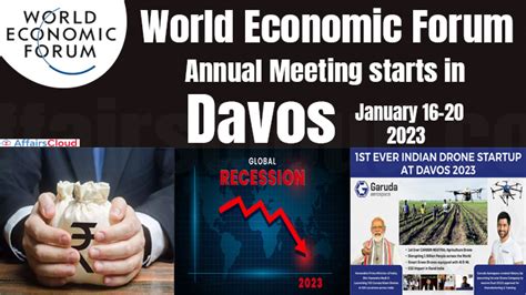 World Economic Forum 2023 Summit Held In Davos Switzerland