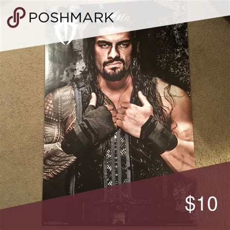Roman Reigns Poster Roman Reigns Poster Like Brand New No Pin Holes