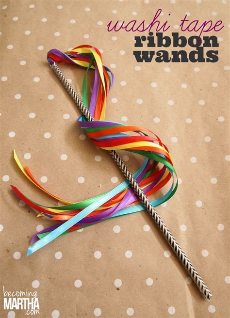 Diy Ribbon Wands In 5 Minutes The Simply Crafted Life