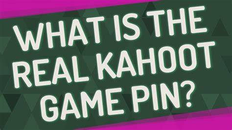 Kahoot Game Pin To Answers Kahoot Mrs Stolles Blog
