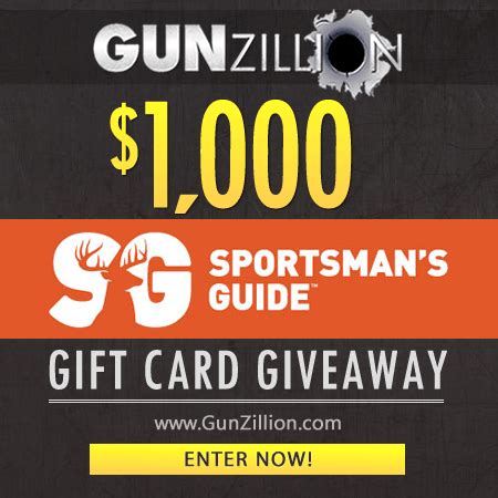 The sportsman's guide credit card customer service phone number for payments and other credit card payment address. GunZillion Begins Sportsman's Guide Gift Card Giveaway - ArmsVault