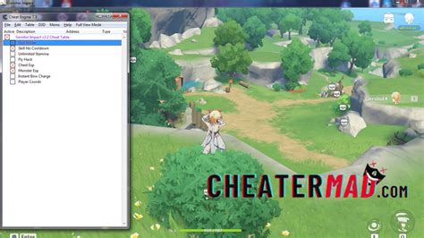 Genshin Impact Cheat Table Godmode V36 Free Download 2023 Cheatermadcom