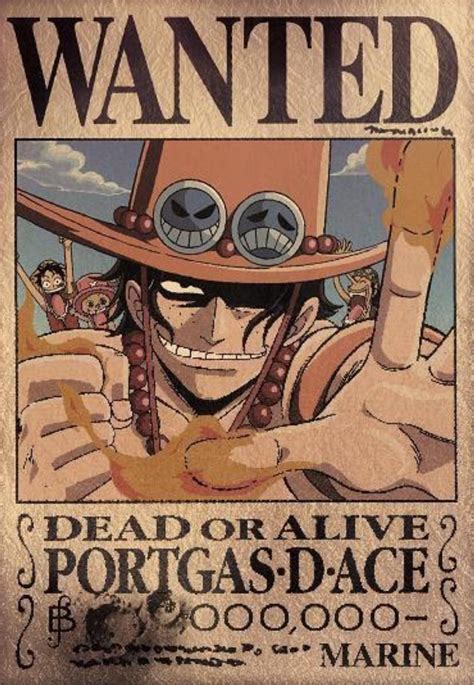 Gambar Poster Buronan One Piece Bounty Poster Wanted One Piece