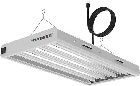 Vivosun 6500k 2ft T5 Ho Fluorescent Grow Light Fixture For Indoor