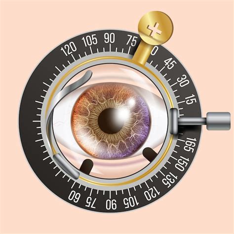 Premium Vector Eye Test Illustration