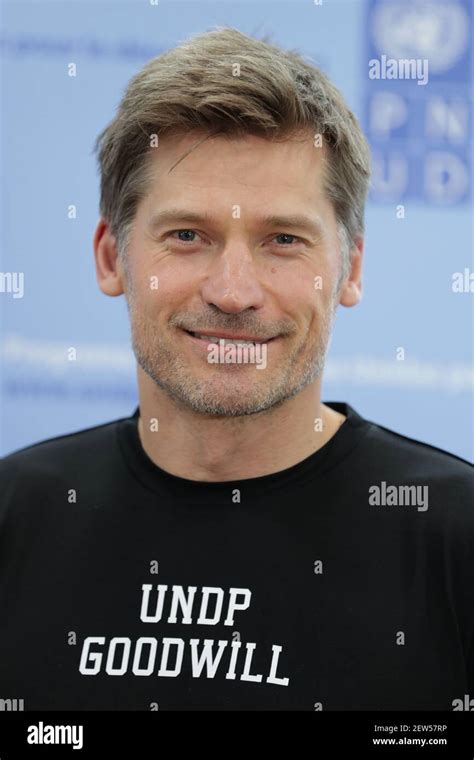 game of thrones star nikolaj coster waldau during the sdgs global goals world cup at brooklyn