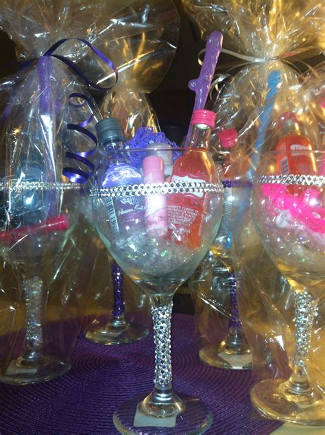 Bachelorette Party Favors Glitter Wine Glass Drinks ️t Idea