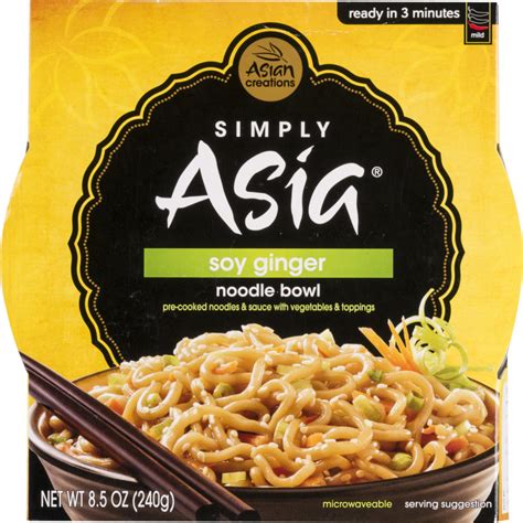 Simply Asia Noodle Bowl Soy Ginger Simply Asia854285000848 Customers