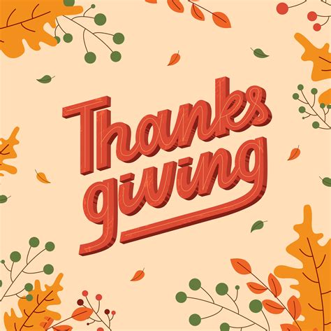 thanksgiving lettering card