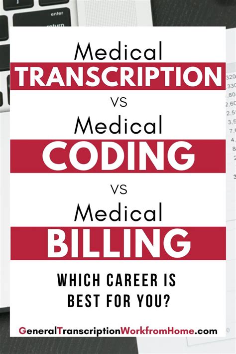 Medical Transcription Vs Medical Coding Vs Medical Billing Work From