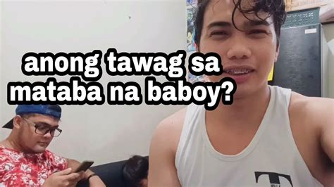 7 Tagalog Joke Anong Tawag Sa Mataba Na Baboy Youtube