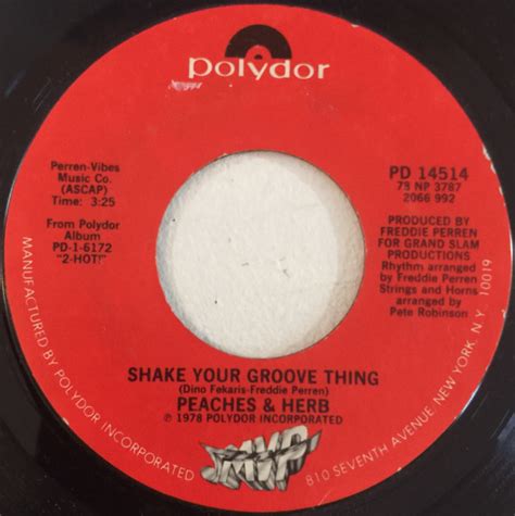 Peaches And Herb Shake Your Groove Thing Releases Discogs