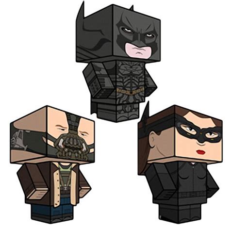 The Dark Knight Rises Paper Crafts Gadgetsin