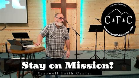 Stay On Mission Youtube