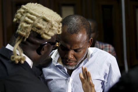 Biafra Nnamdi Kanu Will Not Come To Court Says Lawyer