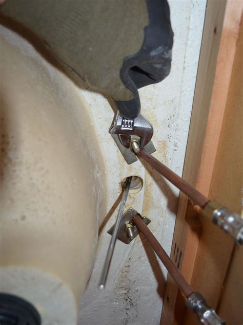 It is advisable that you go through this guide on how to install or replace a bathroom faucet before you get out the plumbers belt. How to Replace a Bathroom Faucet | how-tos | DIY