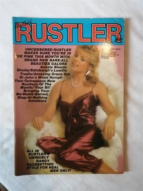 Rustler Magazine Vol Vol Vintage Adult Mens Magazine Etsy