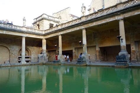 Visiting The Roman Baths In Bath England