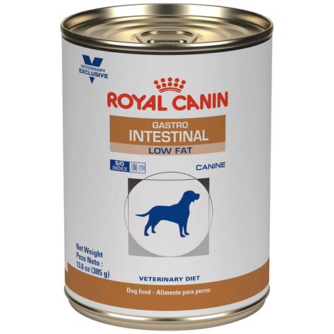 This food is perfect for helping your dogs lose. Royal Canin Veterinary Diet Gastrointestinal Low Fat ...