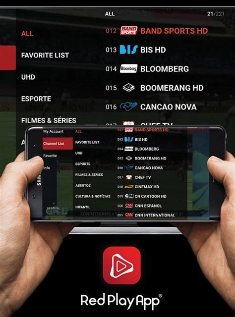 Redplay Livefor Android Tv Box Apk Android App Baixar Grátis