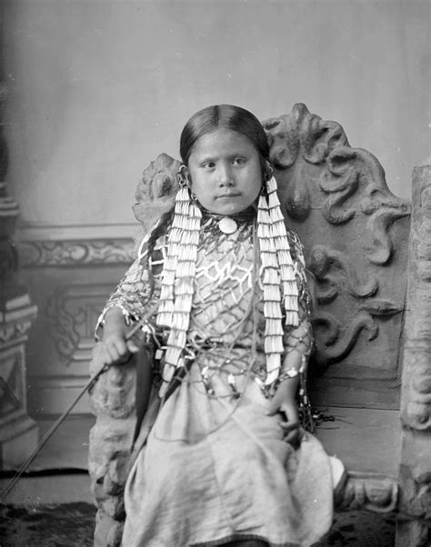 Standing Holy Daughter Of Sitting Bull Dakota Hunkpapa Barry 1885