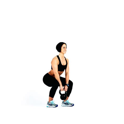 Kettlebell Squat To Upright Row Exercise How To Workout Trainer By