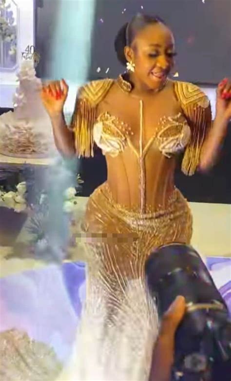 Watch Ini Edo S Grand Entrance At Her 40th Birthday Party Video