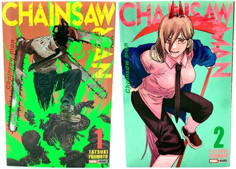 Chainsaw Man Manga Panini Español Tomos 1 Y 2 Envío Gratis