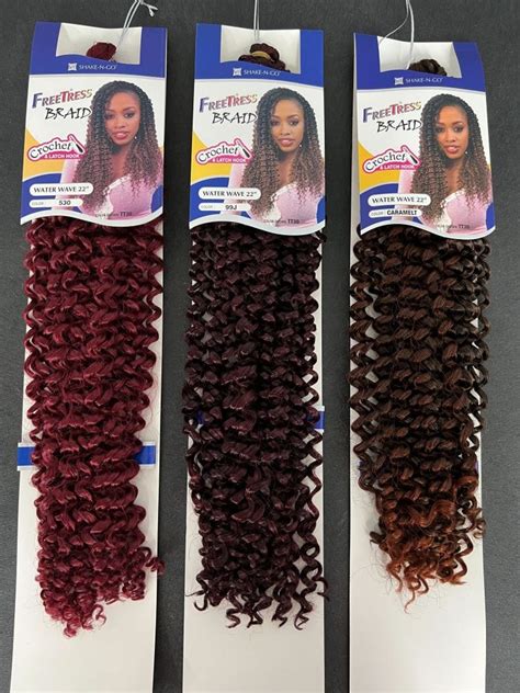 Freetress Braid Crochet Hair Water Wave 22 Hairsofly Shop