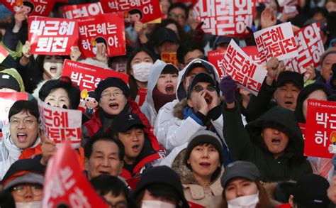 Protest Against South Korean President Estimated To Be Largest Yet The New York Times