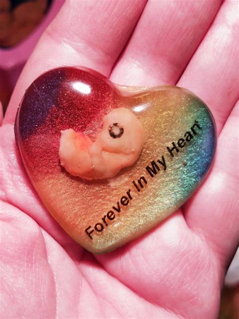Custom Made Pregnancy Loss Miscarriage Memorial Piece 8 Weeks Etsy