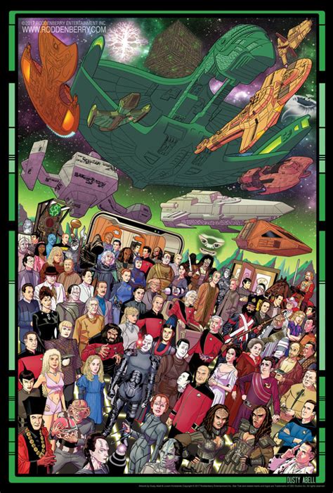 Images 30th Anniversary Star Trek The Next Generation Posters