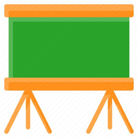 Education Learning School Whiteboard Icon Download On Iconfinder