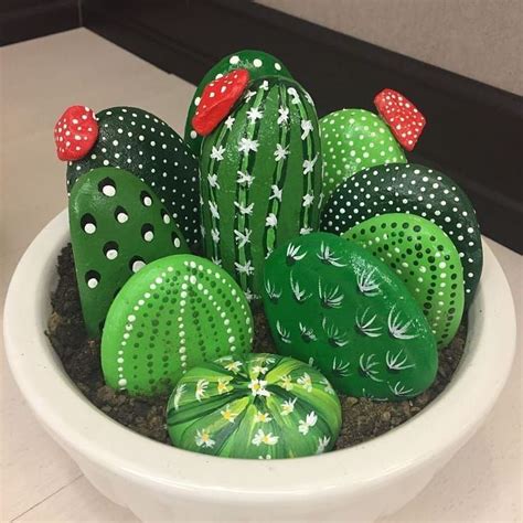 Tumblr In 2020 Painted Rock Cactus Painted Rocks Diy Rock Crafts