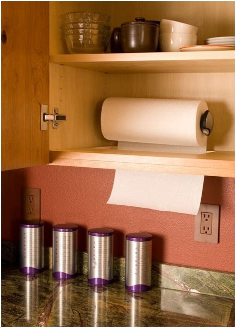 15 Clever Kitchen Towel Storage Ideas